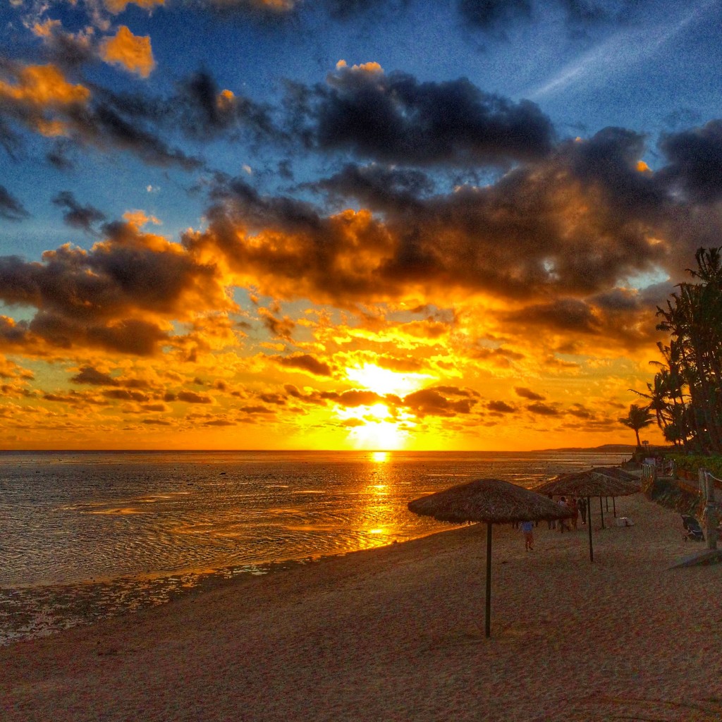 Fiji, Outrigger Fiji, sunset