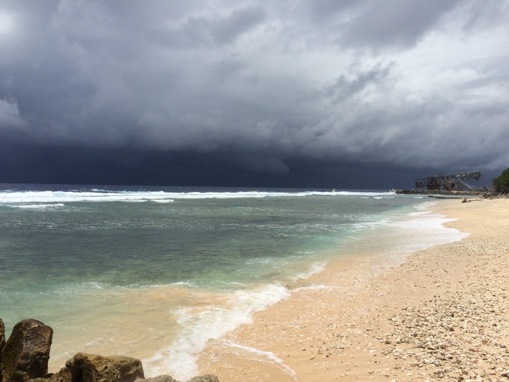 Nauru, beach