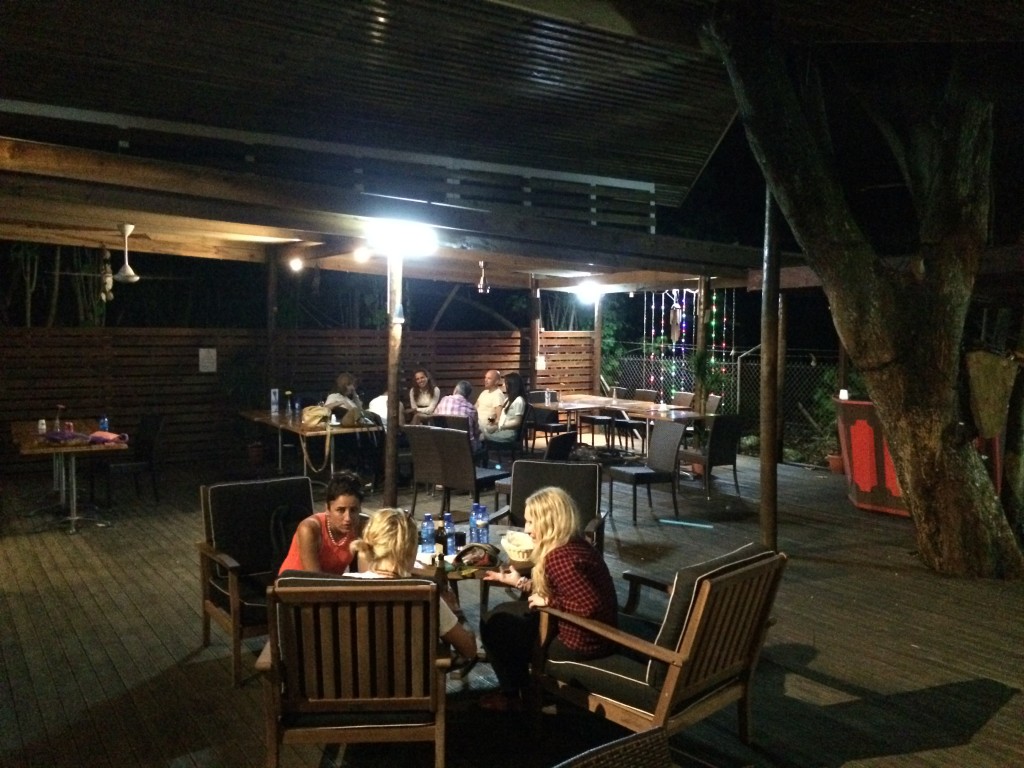 Nauru, Bay Restaurant, deck