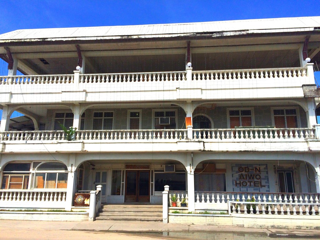 Odn Aiwo Hotel, outside, Nauru