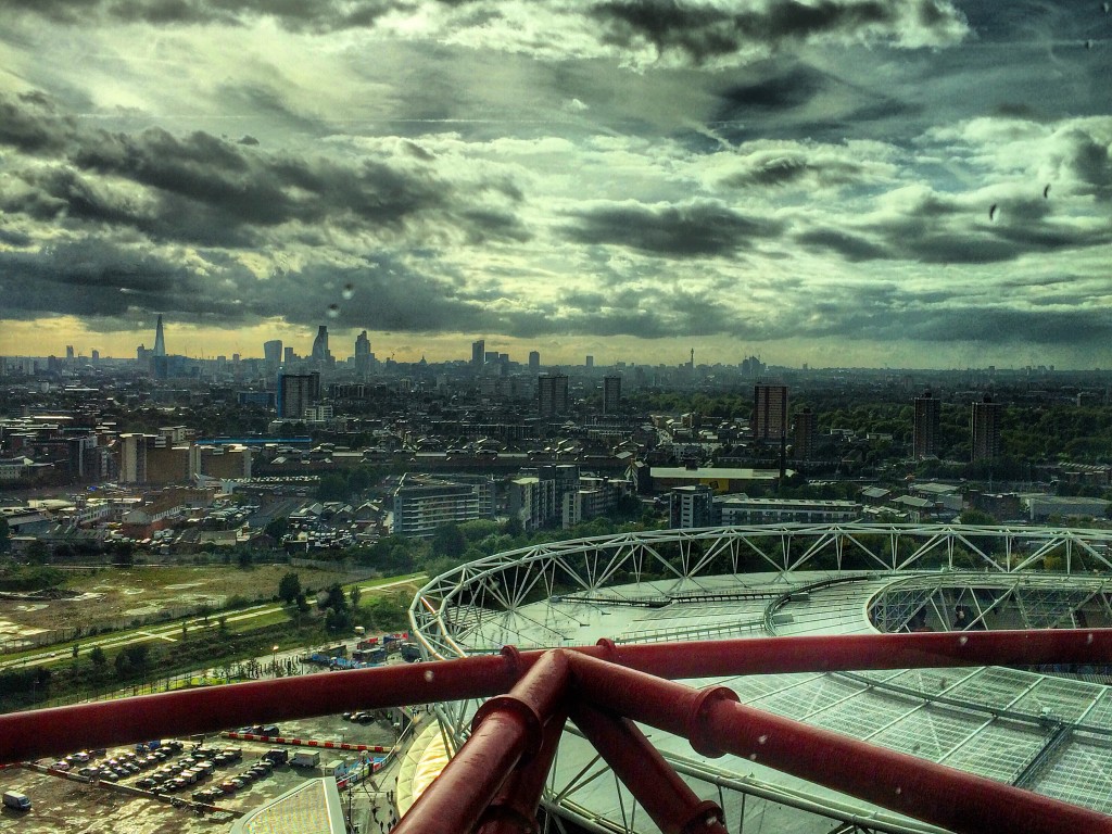 London, England, Rugby World Cup, Olympic Stadium, view of London