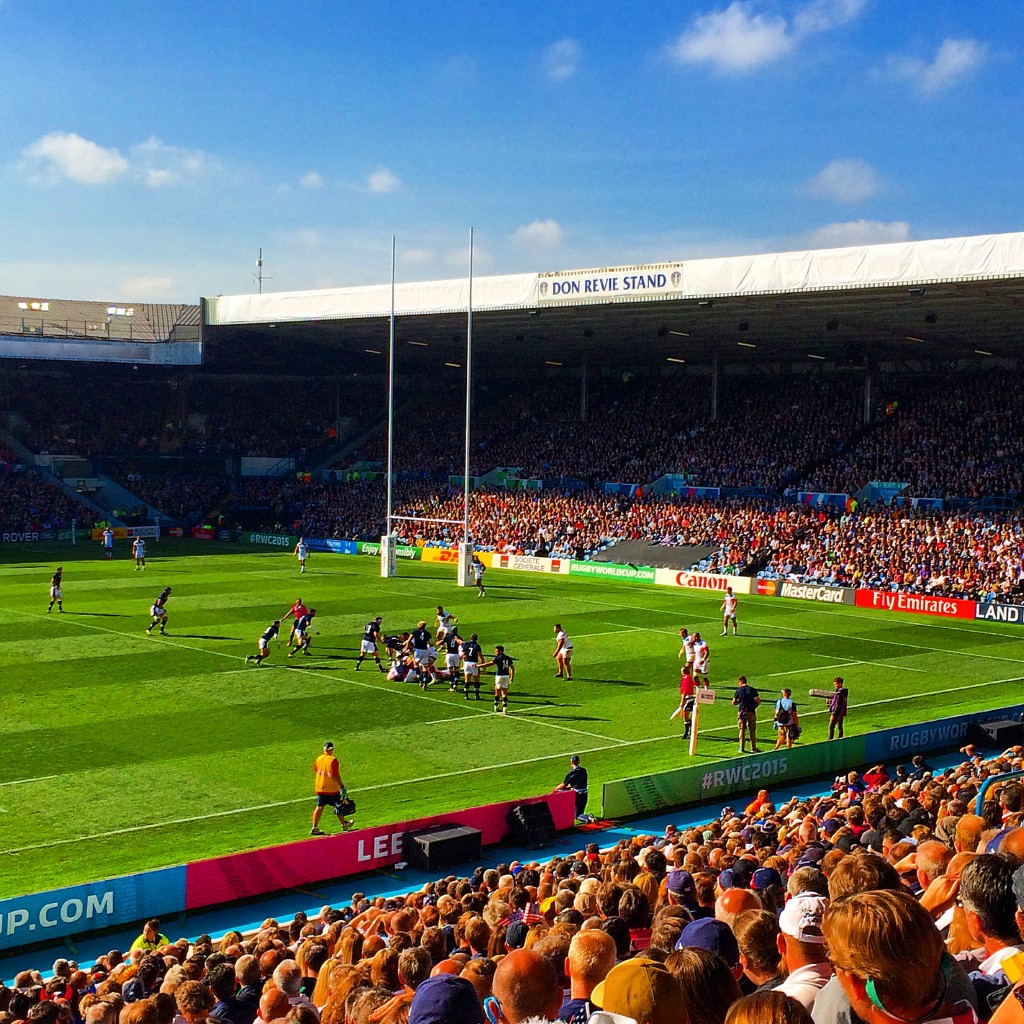 Elland Road, Rugby World Cup, USA, Scotland, Leeds, England