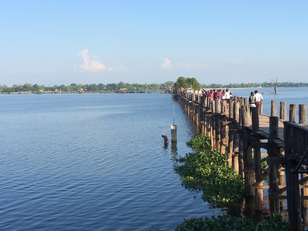 Mandalay, Myanmar, Burma, Beins Bridge