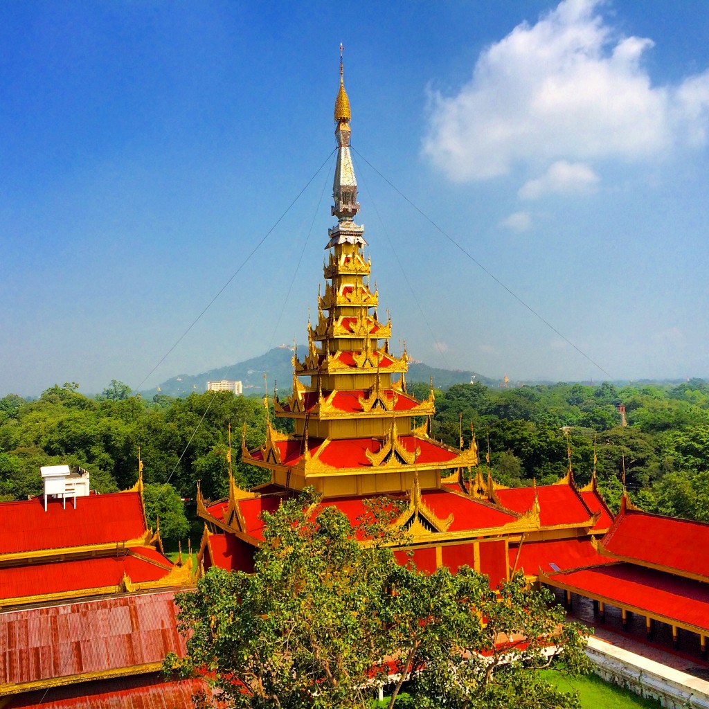 Mandalay, Myanmar, Burma, Royal Mandalay, Mandalay Palace