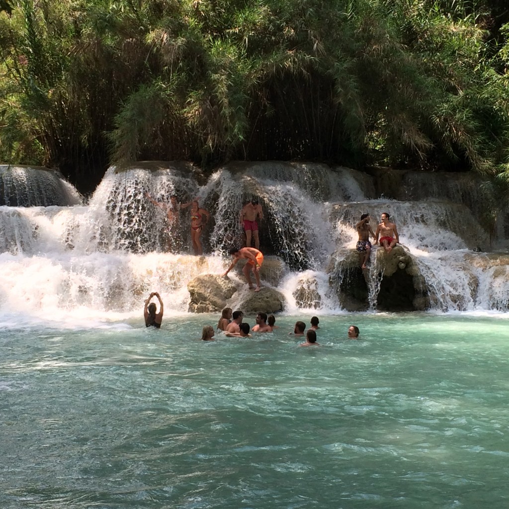 Tat Kuang Si waterfalls, Luang Prabang, Laos, waterfall