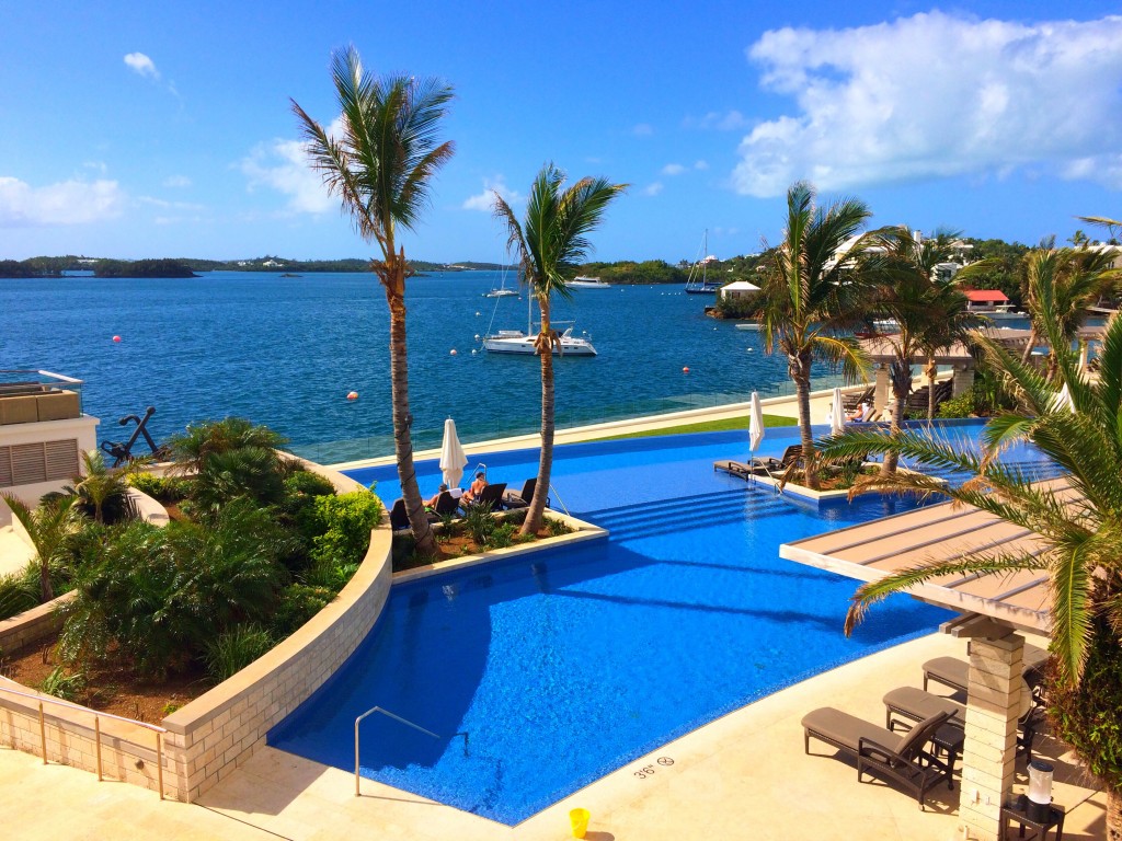 Fairmont, Hamilton Princess, Bermuda, infinity pool, pool