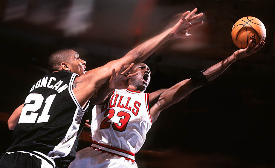 Jordan, Duncan, My All Time NBA Team, NBA