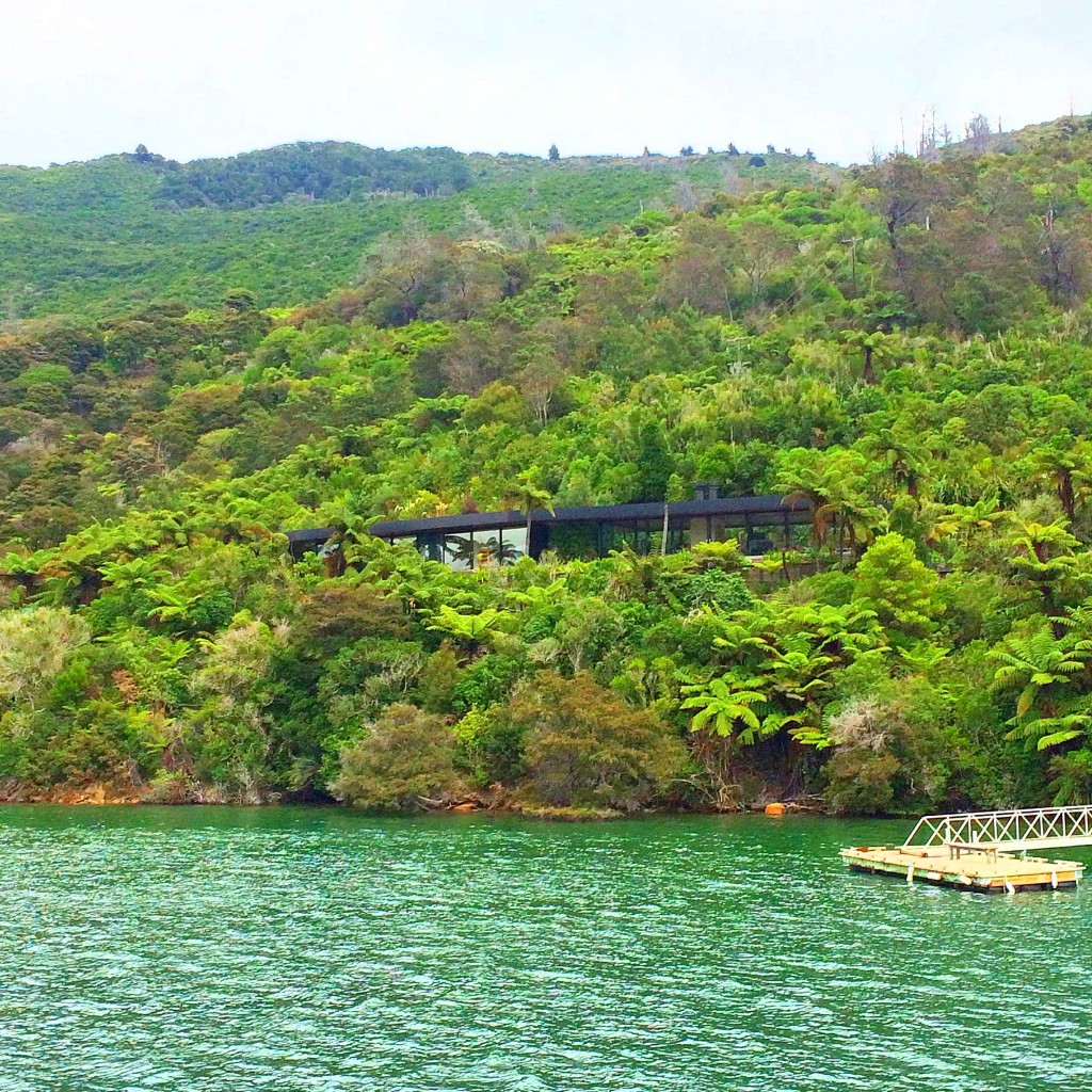 Picton, New Zealand, Queen Charlotte Sound, cruise, house