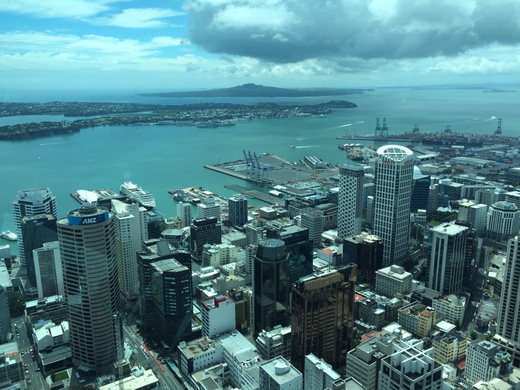 Auckland, New Zealand, Sky Tower view