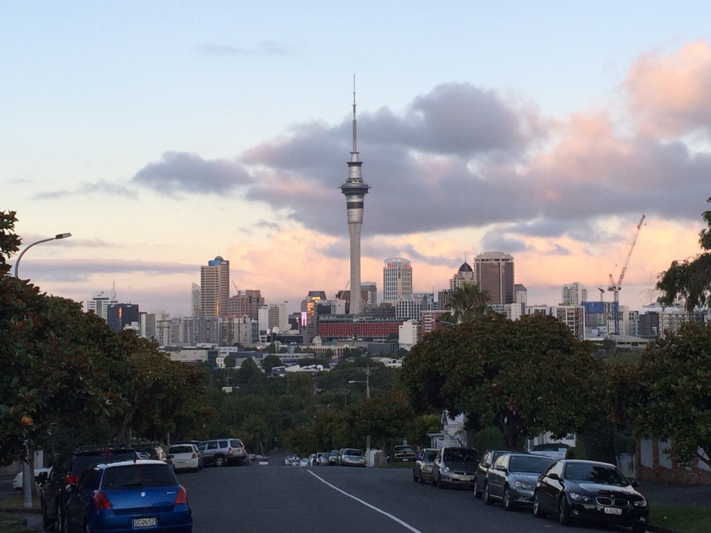 Auckland, New Zealand, Ponsonby, view