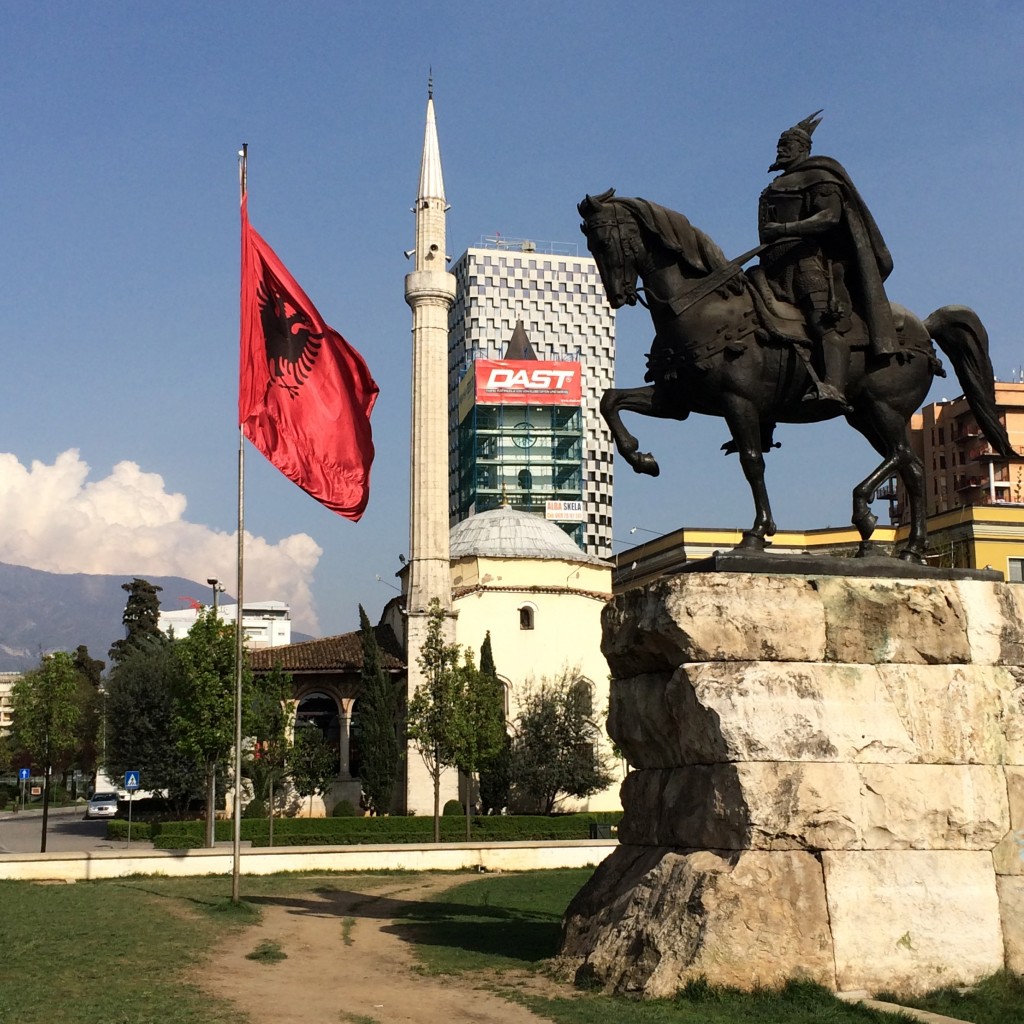 2 Days in Tirana, Albania, Tirana, Skanderbeg Square