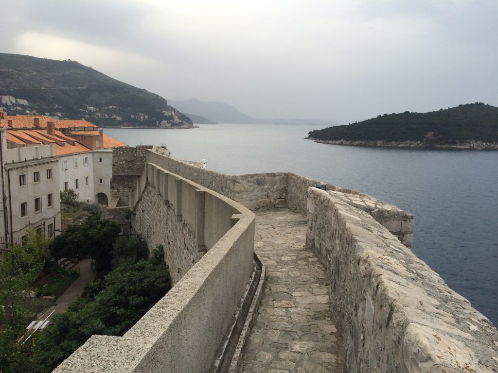 How I Spent a Day in Dubrovnik, Croatia, Dubrovnik, A Day in Dubrovnik, ramparts