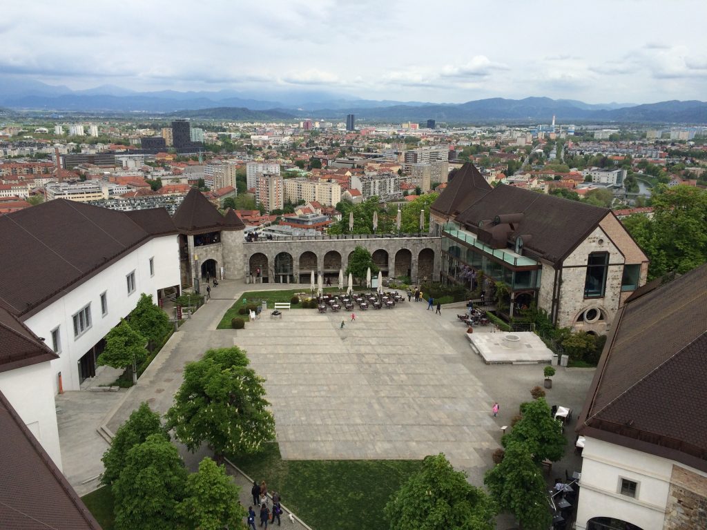 Ljubljana Castle, Ljubljana, Slovenia, one day in Slovenia