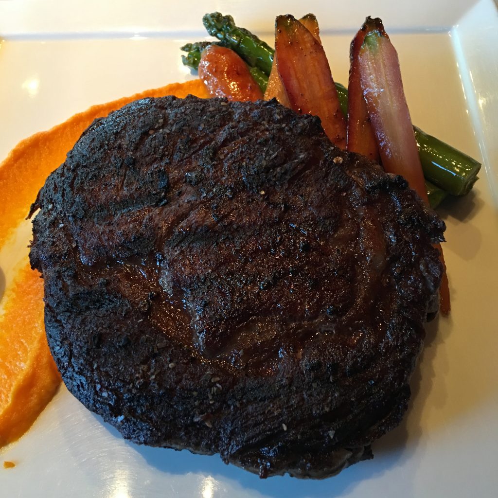 5 awesome things to do in Mont-Tremblant, Quebec, Canada, La Forge, dinner, kobe beef
