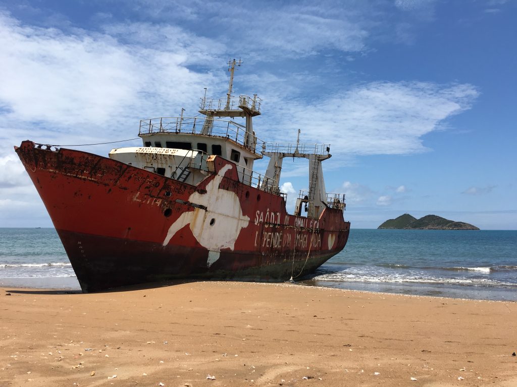 3 days in Sao Tome and Principe, Sao Tome and Principe, Sao Tome, shipwreck