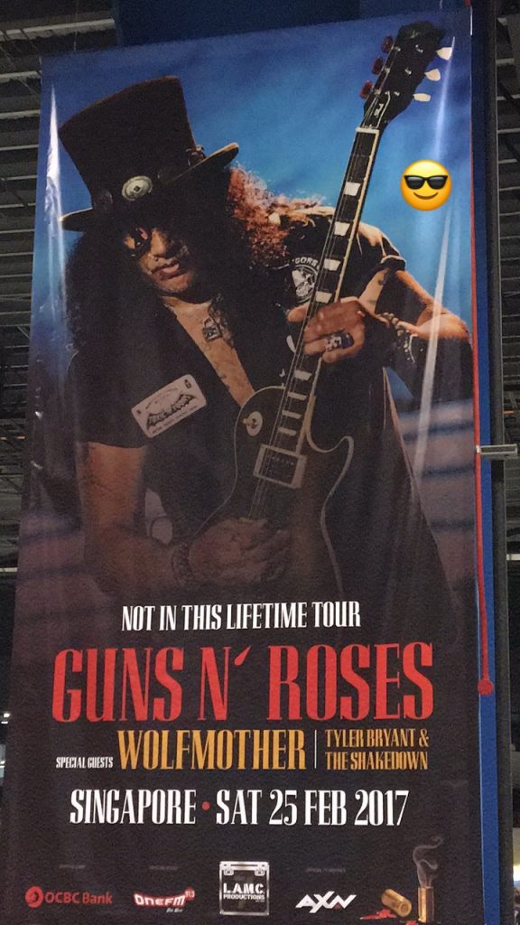 Singapore Has It All, Singapore, Guns N' Roses