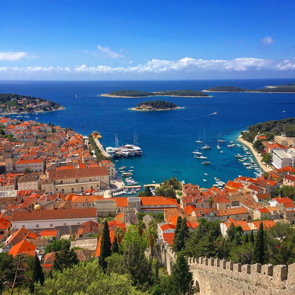 Hvar is my favorite Croatia Island, Hvar, Croatia, fort, view