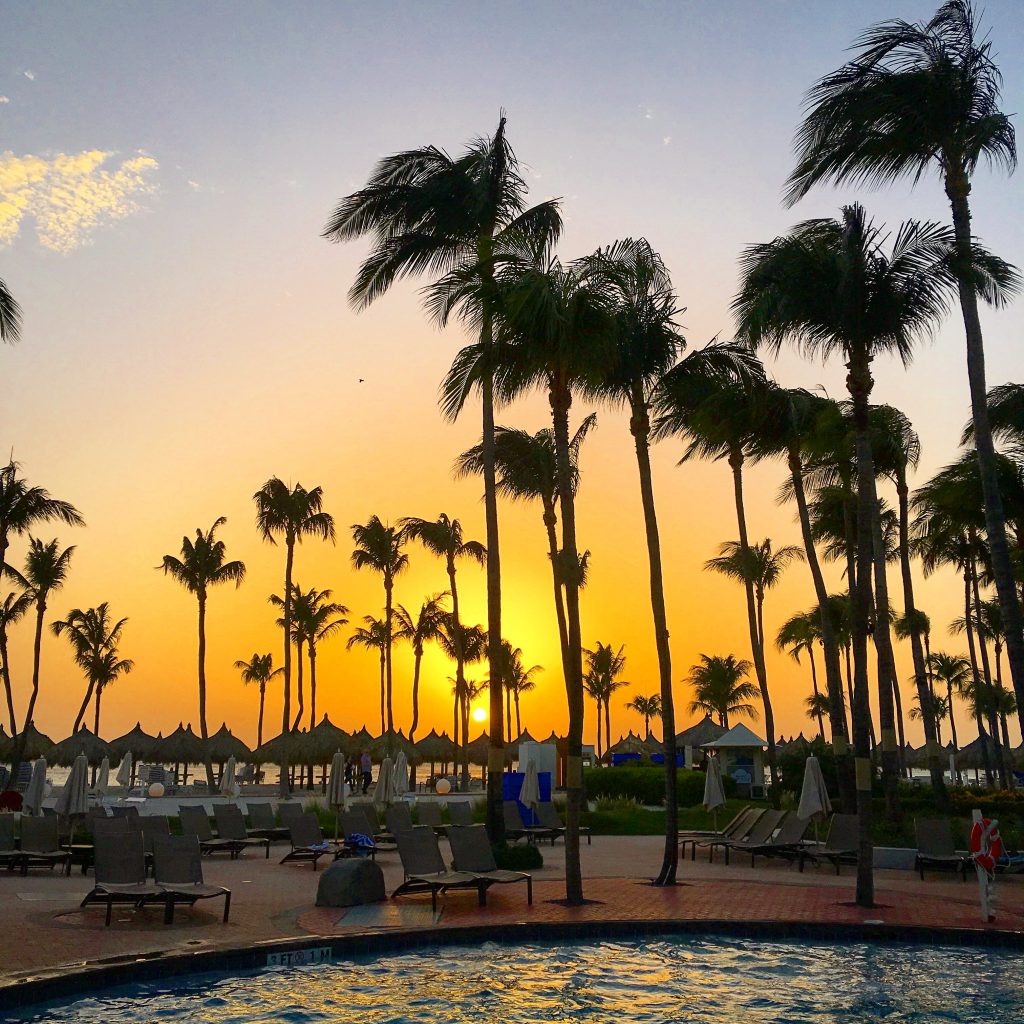 My Fourth Trip to Aruba, Aruba, sunset