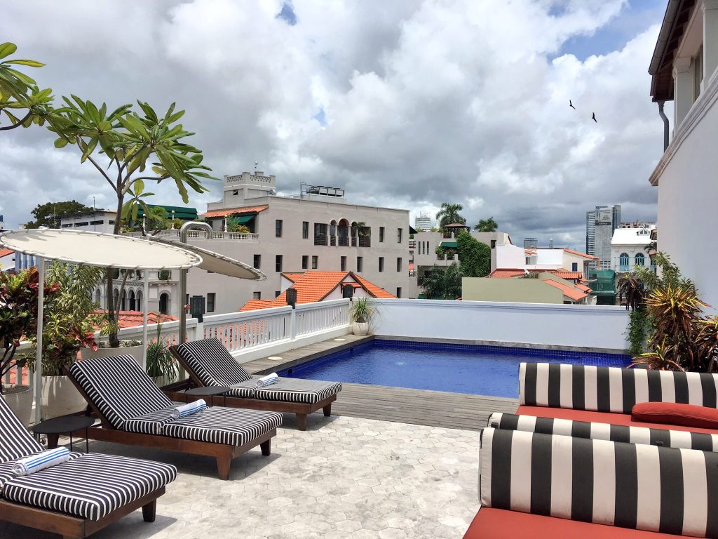 Staying in Casco Viejo, Casco Viejo, Panama, Panama City, American Trade Hotel, pool