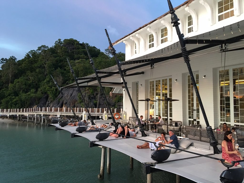 2 Days in Langkawi, Malaysia, sunset bar, St. Regis