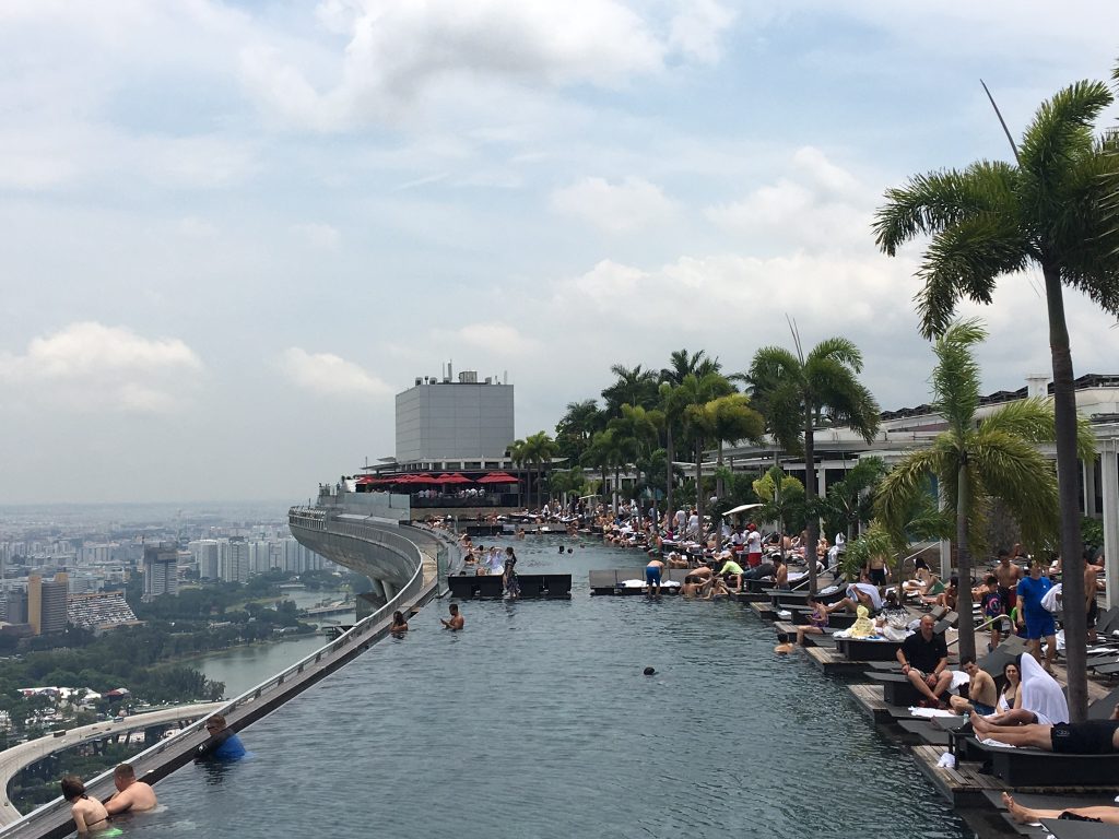 Singapore Grand Prix, Singapore, Formula 1, grand prix, Marina Bay Sands, pool