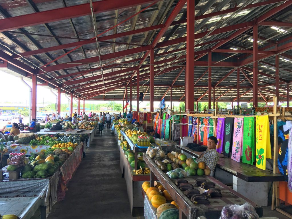 Fugalei Fresh Produce & Flea Market, Apia, Samoa, My Week in Samoa