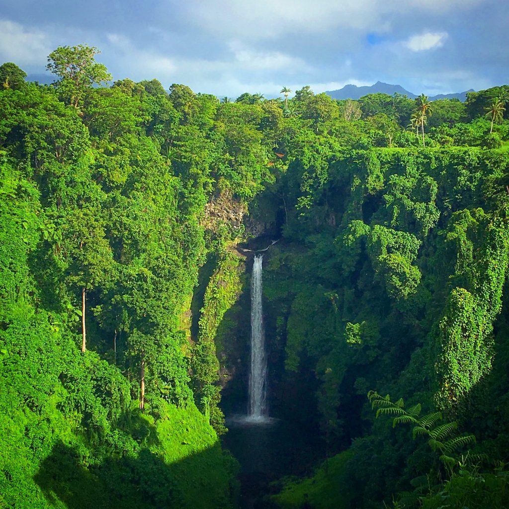 Sopoaga Falls, waterfall, Samoa, my week in samoa