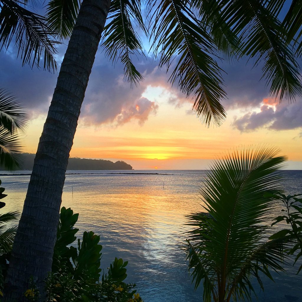 My Week in Samoa, Samoa, Savaii, Le Lagato, sunset