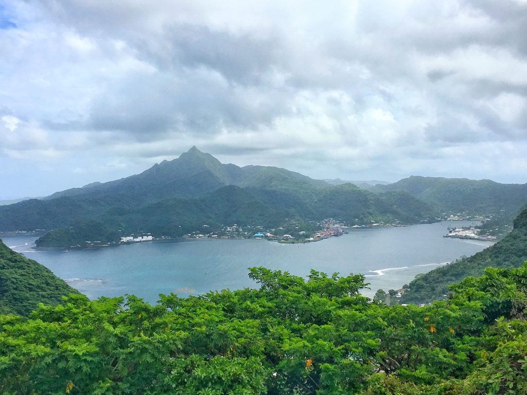 Viewpoint in the National Park of American Samoa, Pago Pago, American Samoa, Samoa