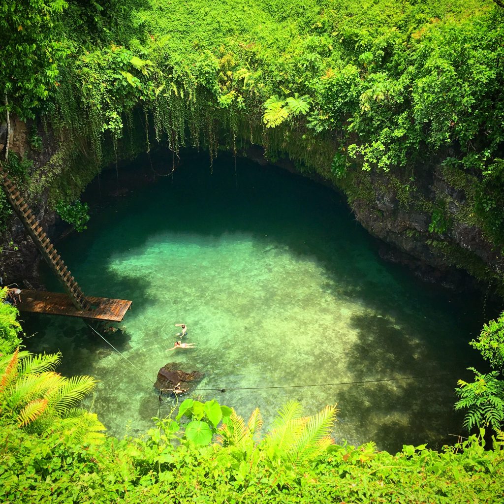 To Sua Ocean Trench, Samoa, my week in Samoa