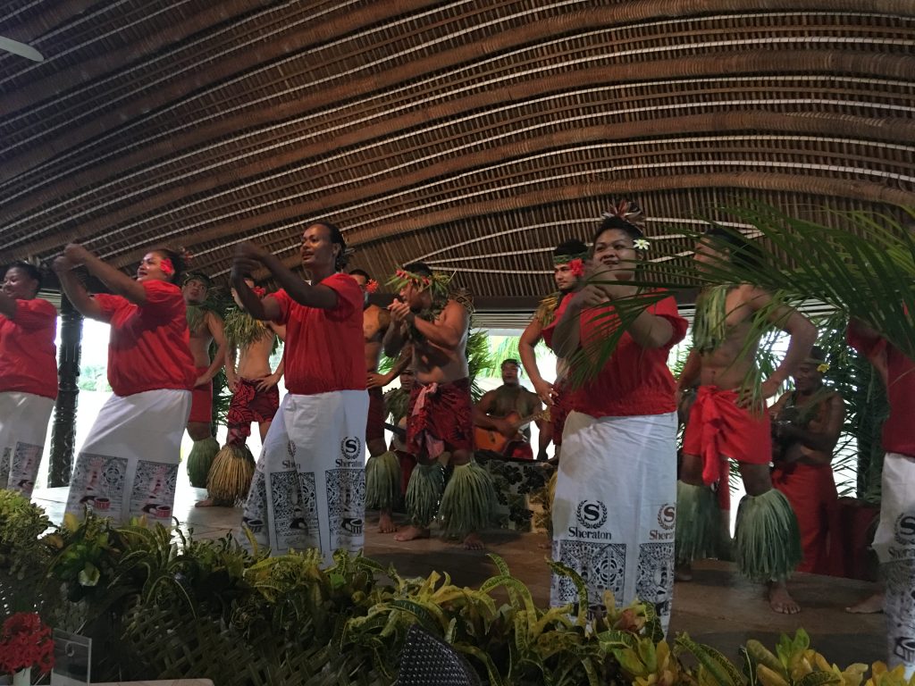 Samoa, my week in samoa, cultural show, sheraton samoa