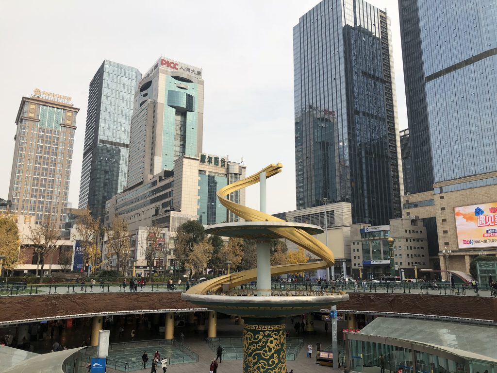 Christmas in Chengdu, China