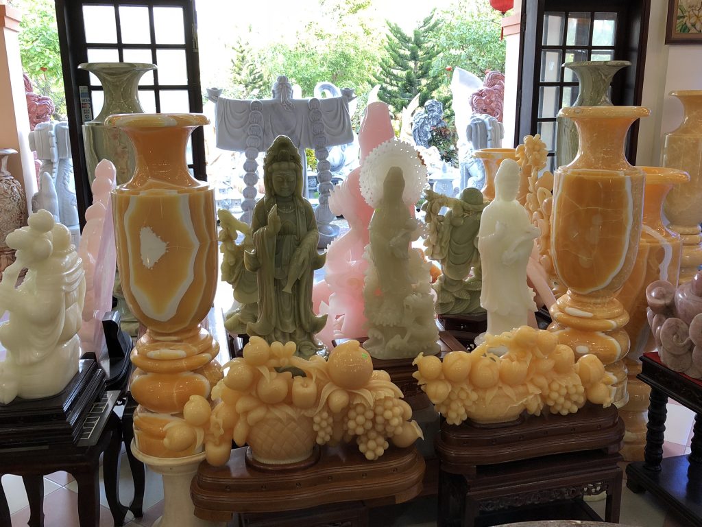 Marble shop in Danang