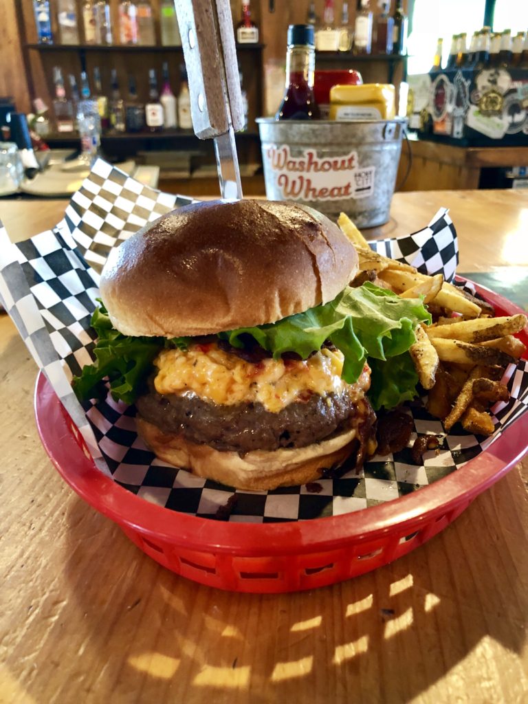 Pawleys, The absurd burger at Pawley's in Columbia, South Carolina