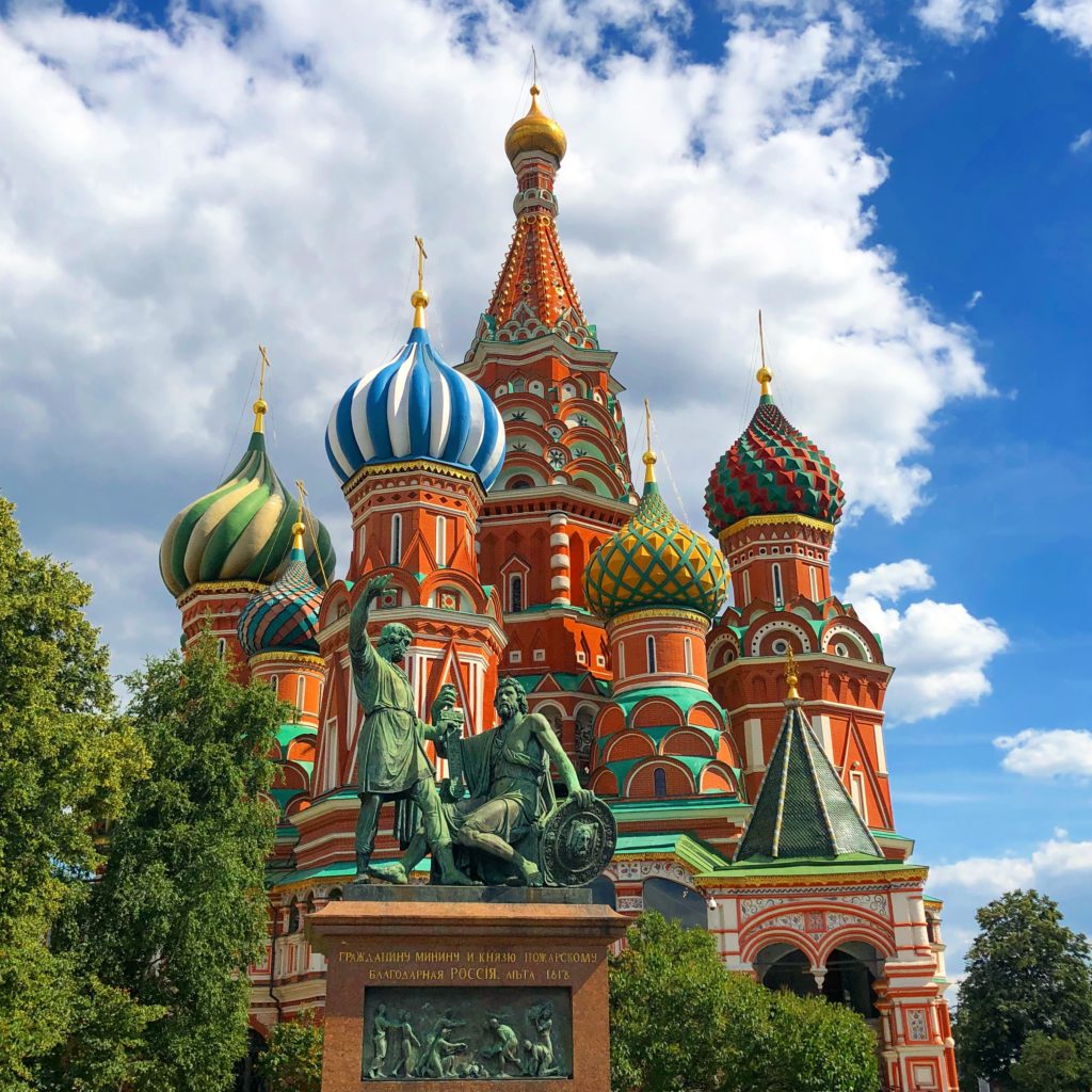 St. Basil's Cathedral in Red Square is always amazing to see