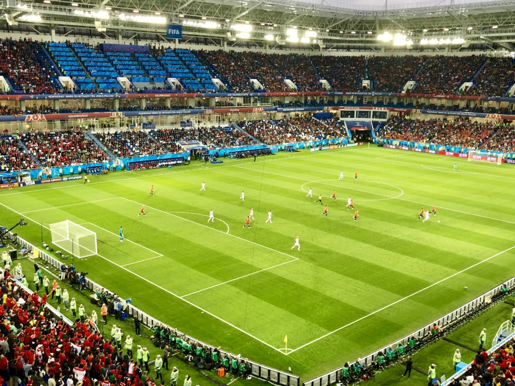 Inside Kaliningrad Stadium for Spain vs Morocco