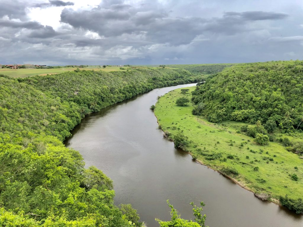 River view from Altos de Chavon