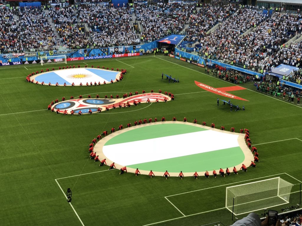 Argentina vs Nigeria in St. Petersburg