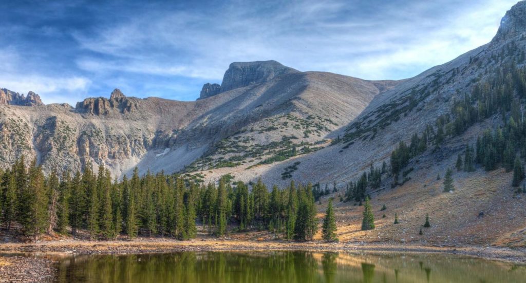 Views in Great Basin National Park in Nevada