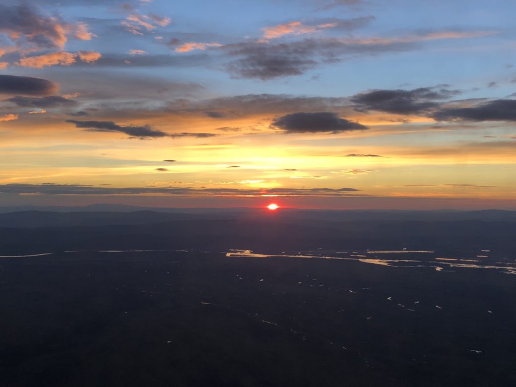 landing into Fairbanks at 1am