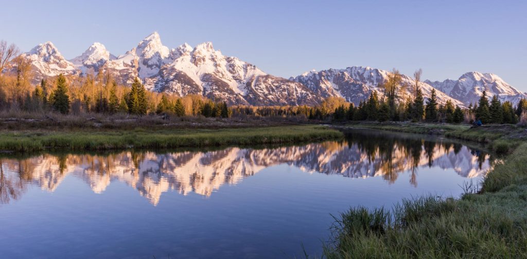 Reflections in Grand Teton National Park
