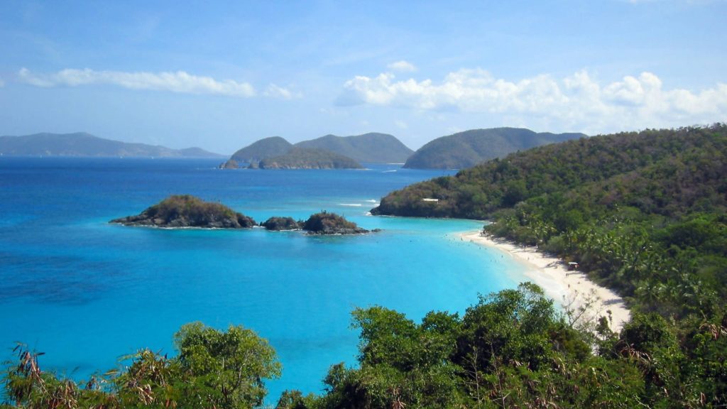 Trunk Bay in Virgin Islands National Park