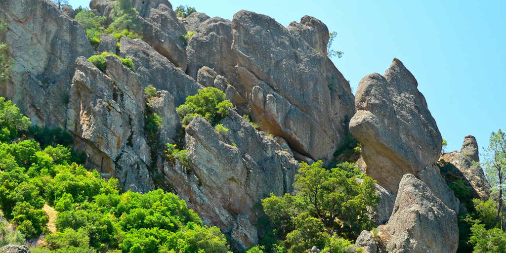 Rocks in Pinnacles National Park