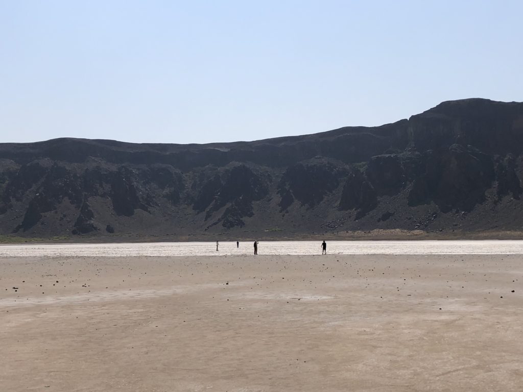 Inside the Al Wahbah Crater