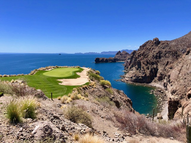 Danzante Bay and the Islands of Loreto, TPC Danzante Bay, golf, TPC, Danzante Bay, Mexico, Loreto, 17th Hole