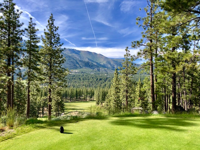 3rd tee box at Clear Creek