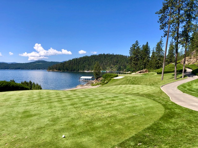 3 Days Golfing in Coeur d’Alene, Idaho, casino, Circling Raven, Lake Coeur d'Alene