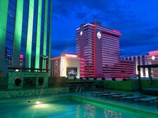 Rooftop at the Silver Legacy Casino