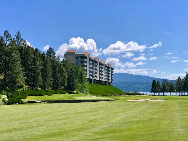 3 Days Golfing in Coeur d’Alene, Idaho, casino, Circling Raven, Lake Coeur d'Alene