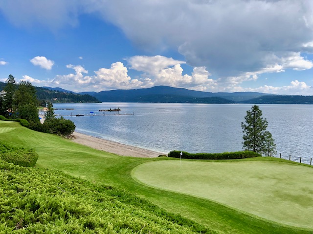 3 Days Golfing in Coeur d’Alene, Idaho, casino, Circling Raven, Lake Coeur d'Alene